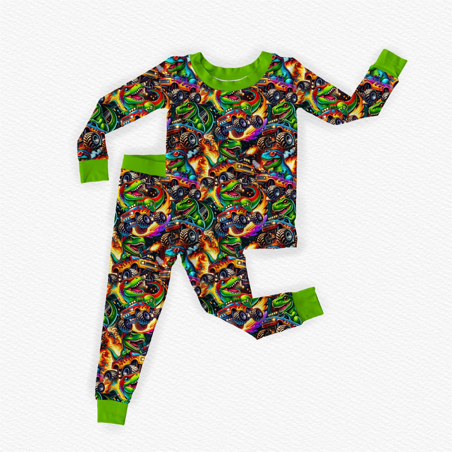 Monster Rex 2 Piece Pajamas