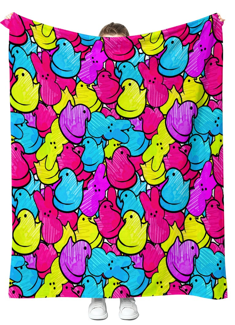 31. Marshmallow Candy Plush Blanket 50x60