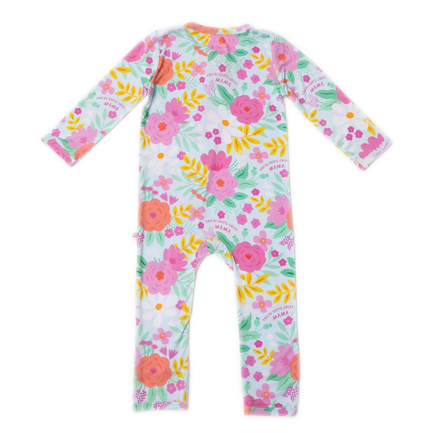 The Second-Skin Footless Romper | Flower Power