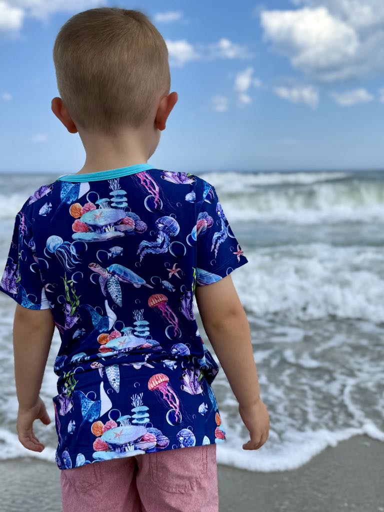 Ocean Commotion Pocket tee