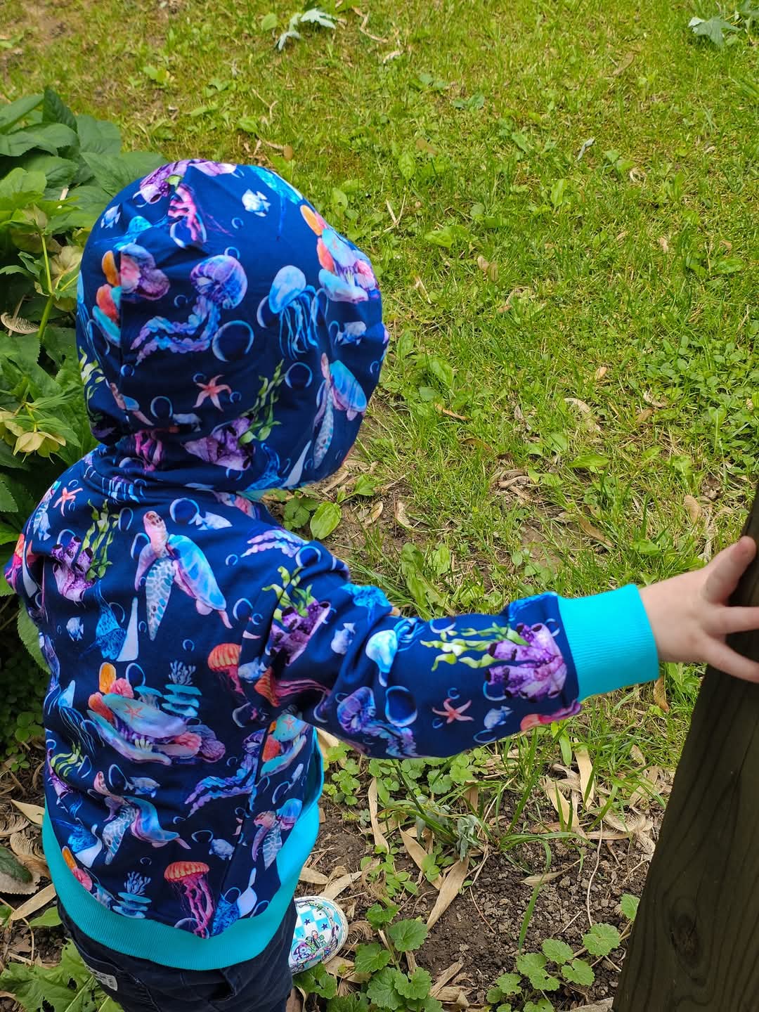 Ocean Commotion Hooded Sweatshirt