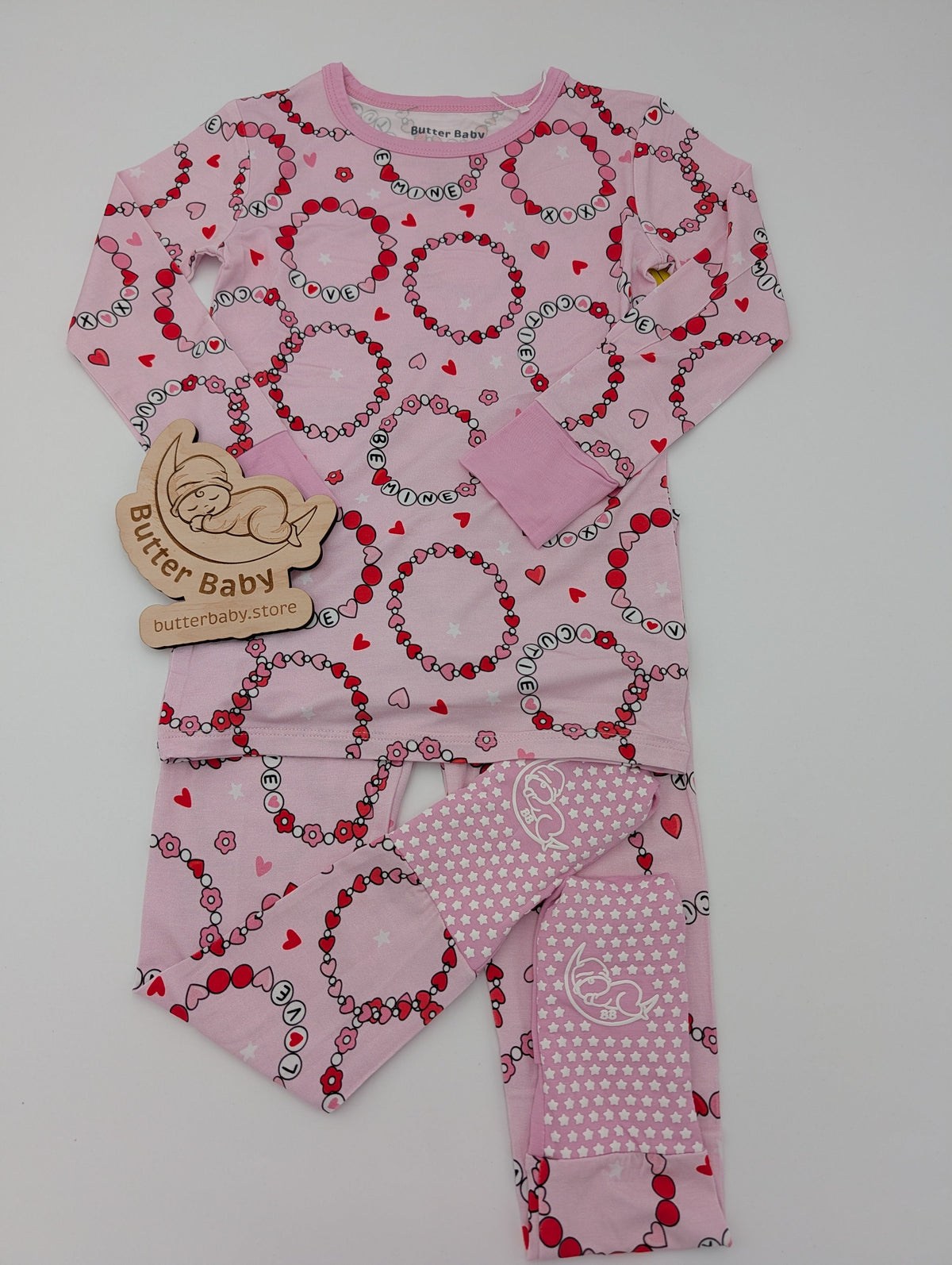 Beads & Besties long sleeves with pants 2pc Set