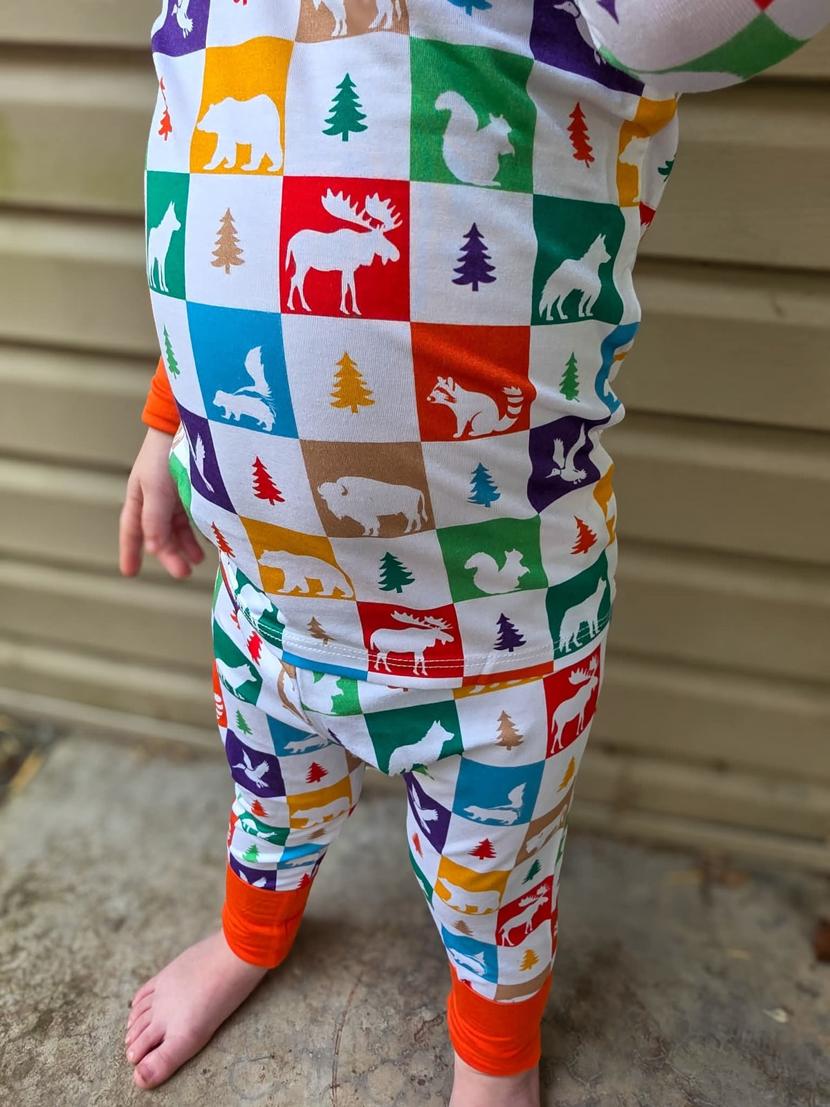 Checkin out Nature short sleeve 2pc set