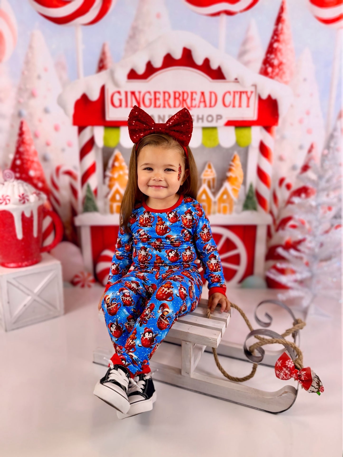 Cocoa Party 2 piece pajamas