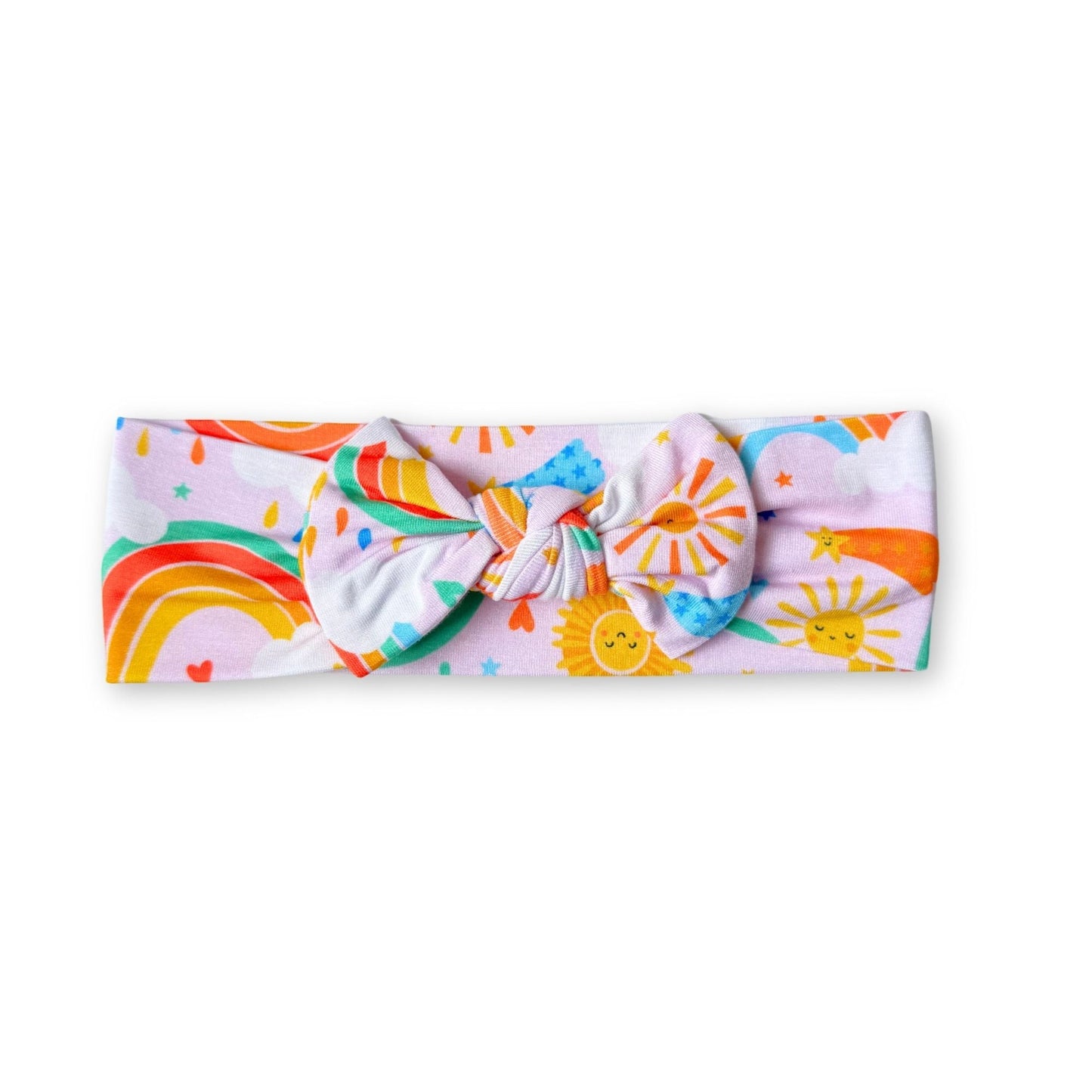 The SoftKnot Bow | Here Comes the Sunshine (Pink)