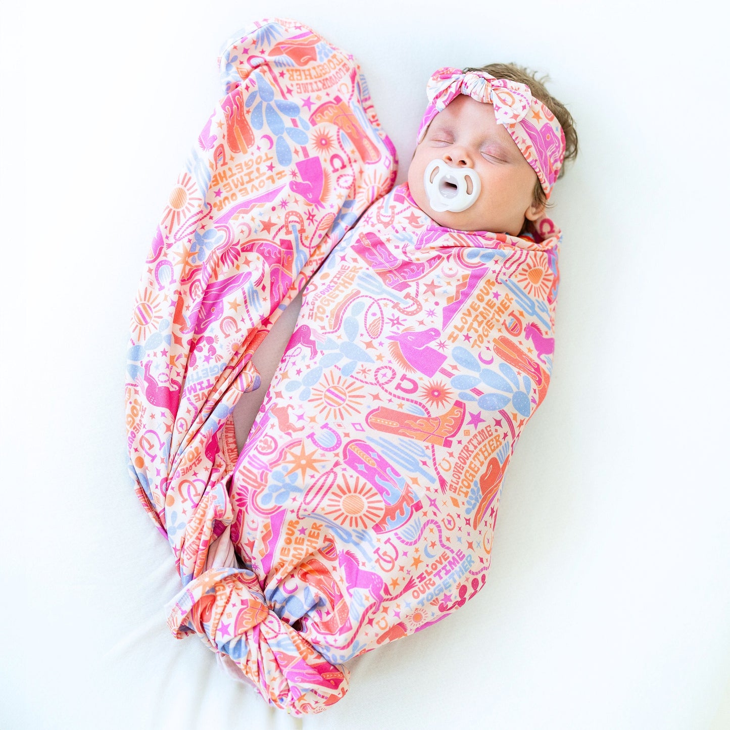 The Forever Swaddle Blanket | Saddle Up