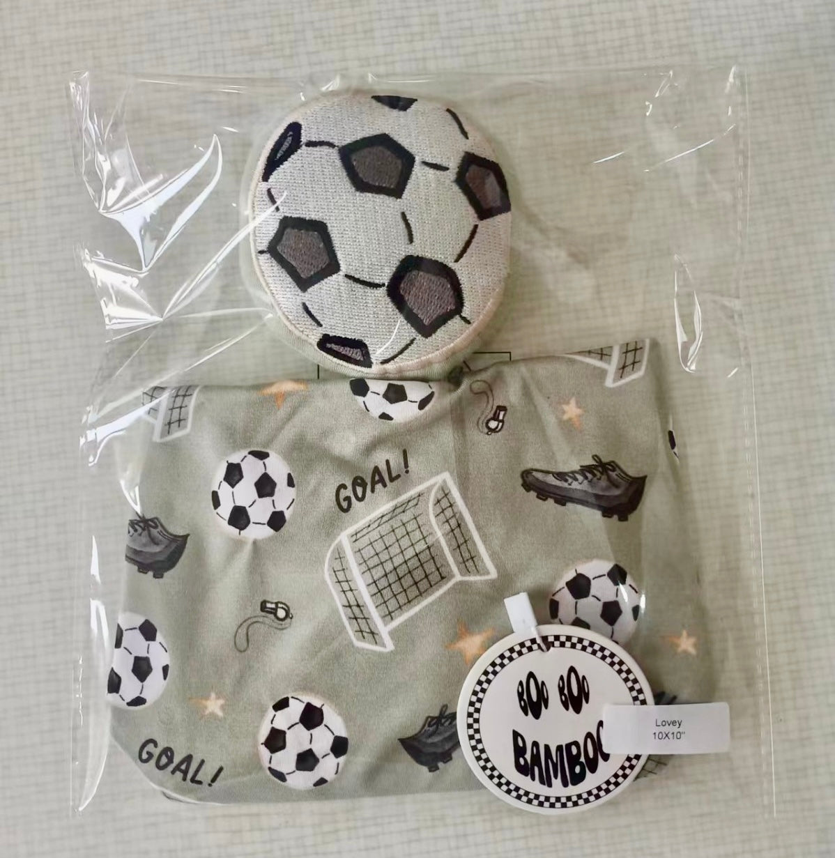 Shoot Your Shot Embroidered Lovey