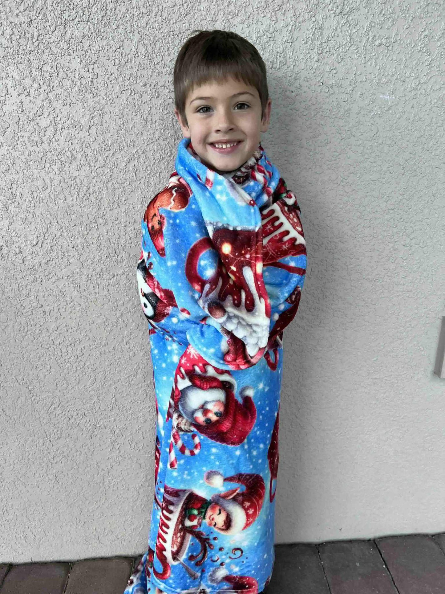 Cocoa Party Plush Blanket