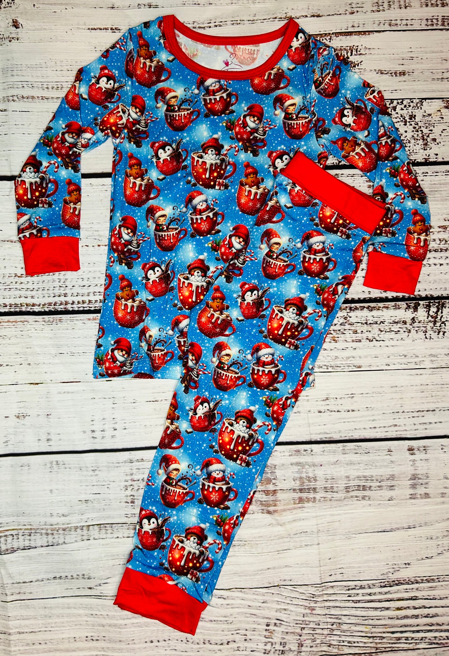 Cocoa Party 2 piece pajamas