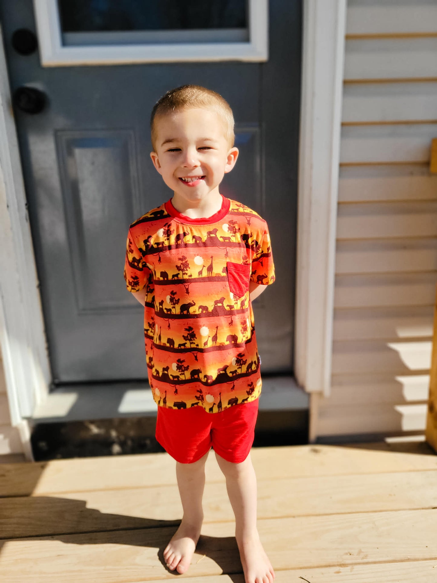 Sunset Safari Short Set Daywear