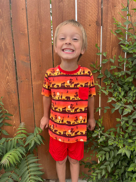 Sunset Safari Short Set Daywear