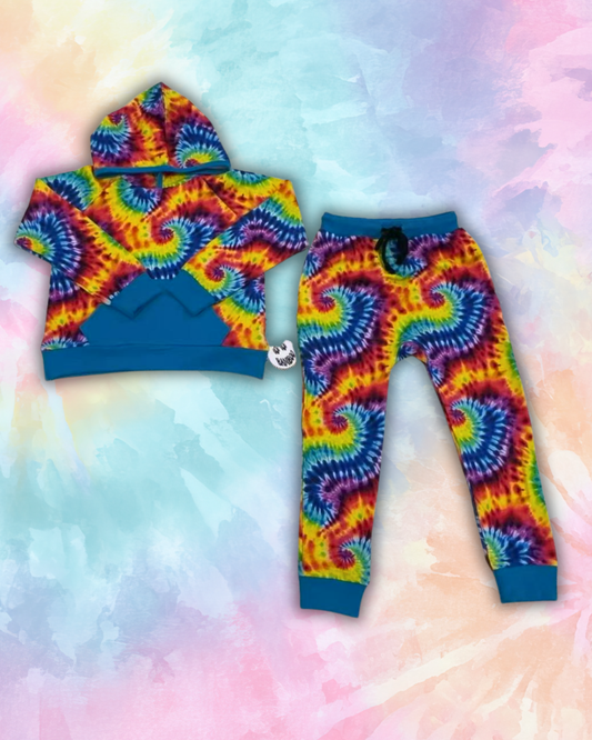 Good Vibes Only French Terry Jogger Set