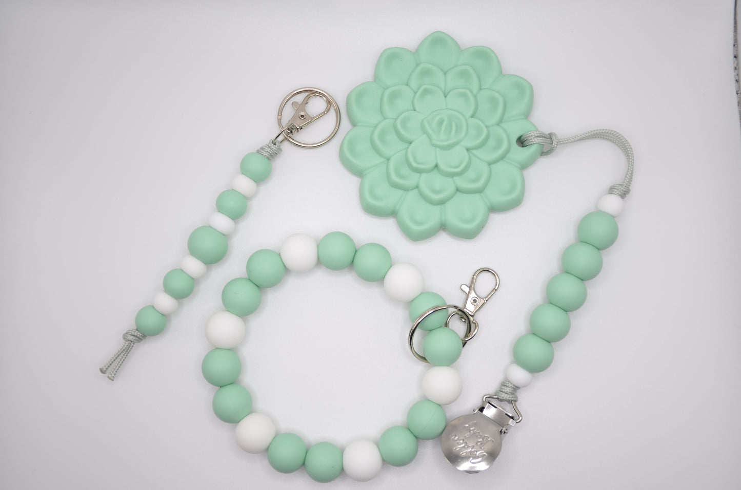 Mommy and Me Bundle // Aqua Succulent