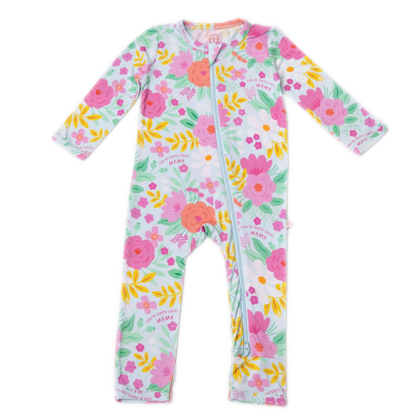 The Second-Skin Footless Romper | Flower Power