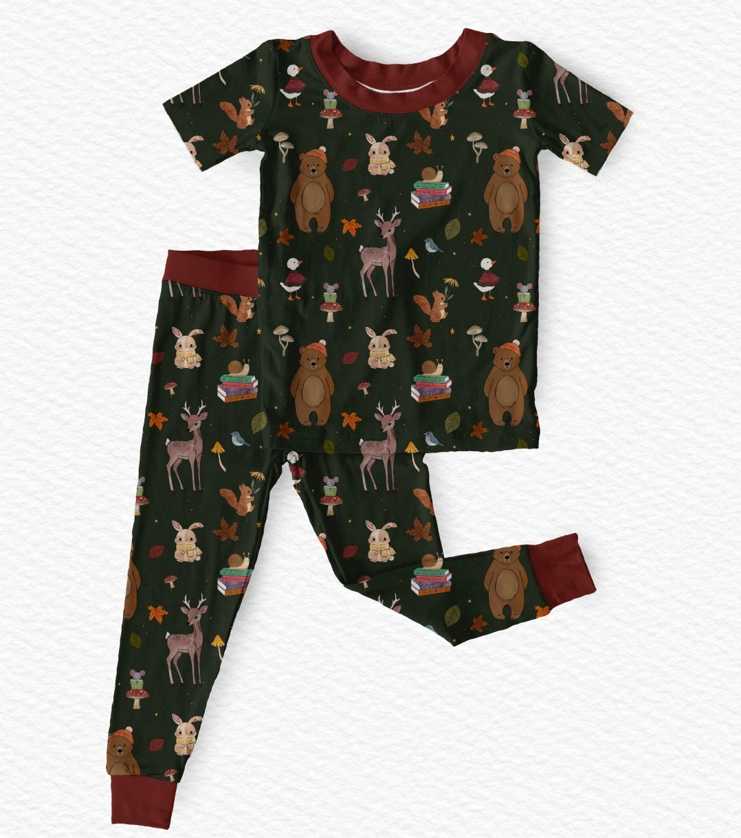 Cozy Critters 2pc short sleeve and pants set (presale)