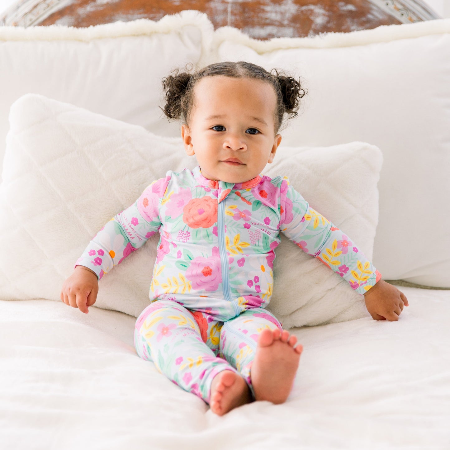 The Second-Skin Footless Romper | Flower Power