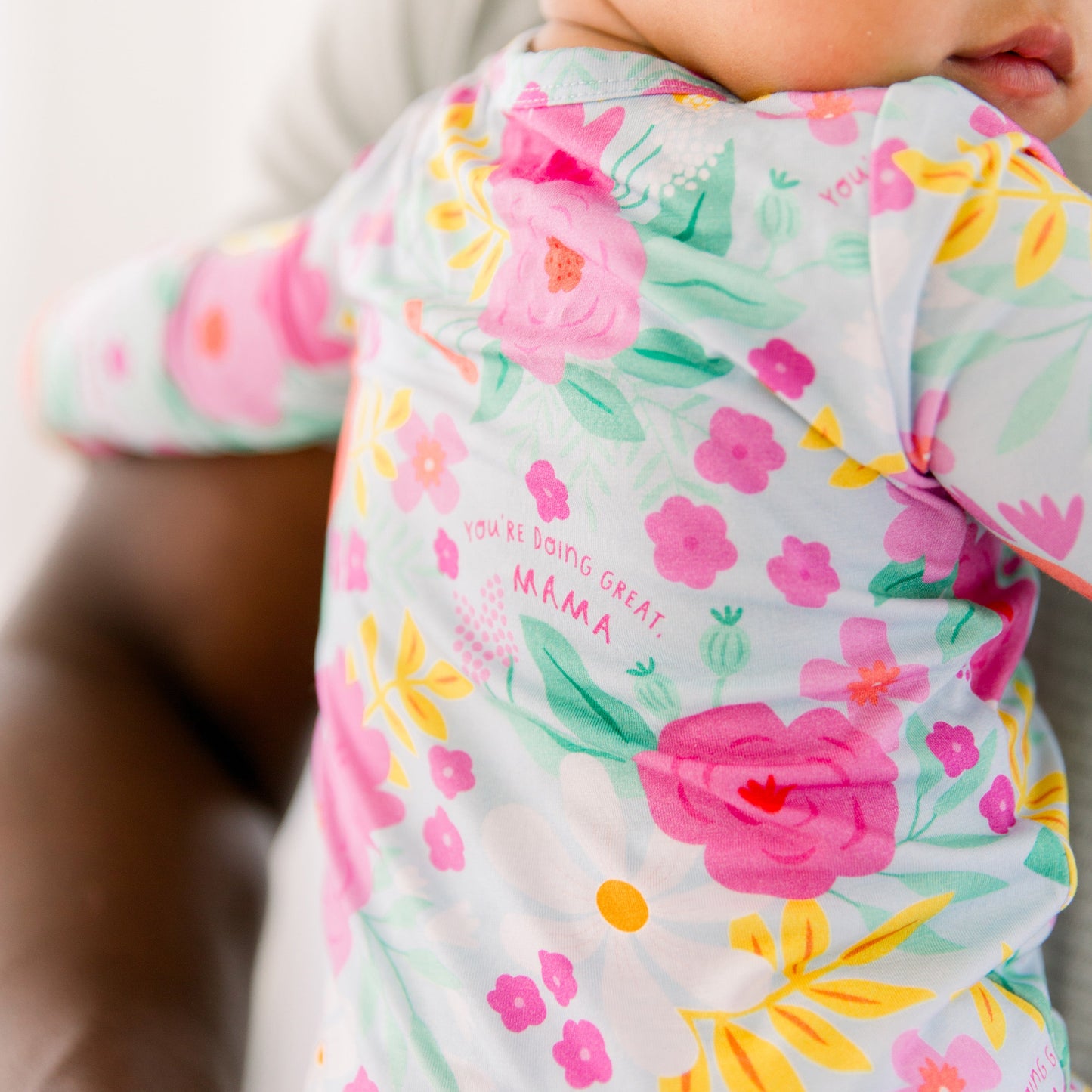 The Second-Skin Footless Romper | Flower Power