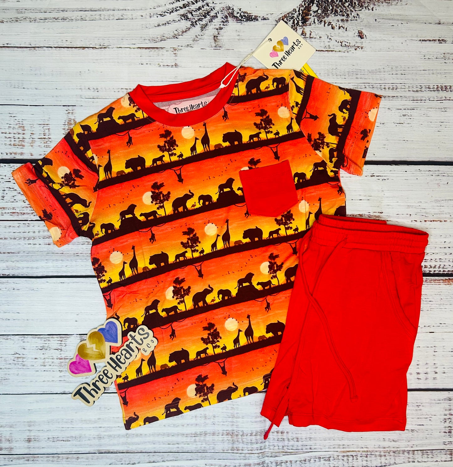 Sunset Safari Short Set Daywear