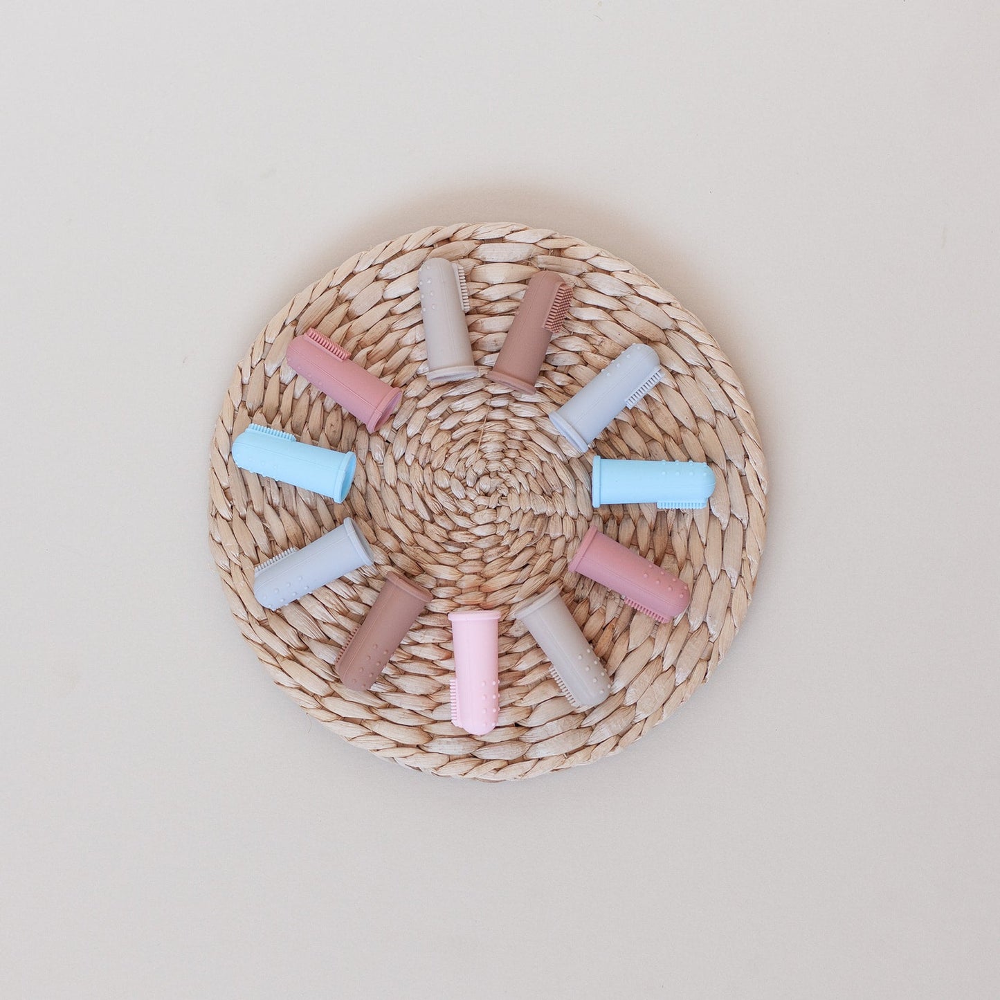 Finger Toothbrushes // Neutrals