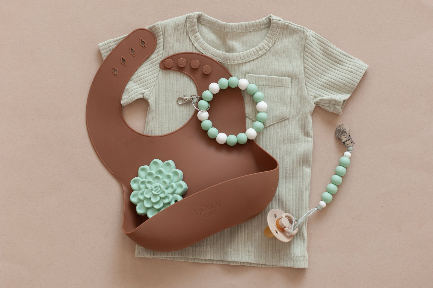 Mommy and Me Bundle // Aqua Succulent