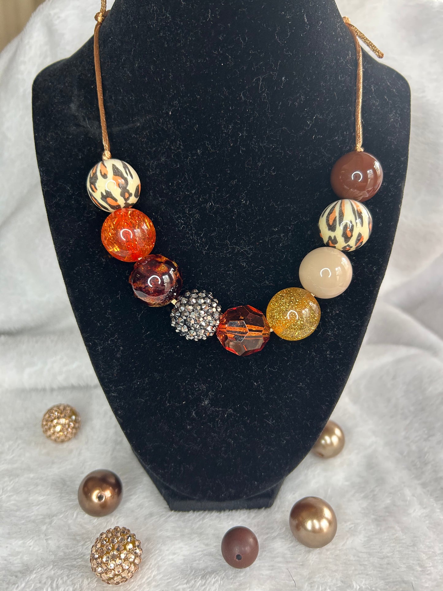 Bubblegum Beads Necklace #3