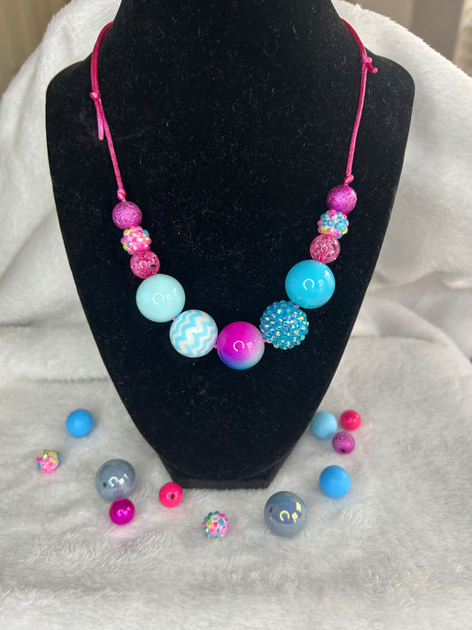 Bubblegum Beads Necklace #6