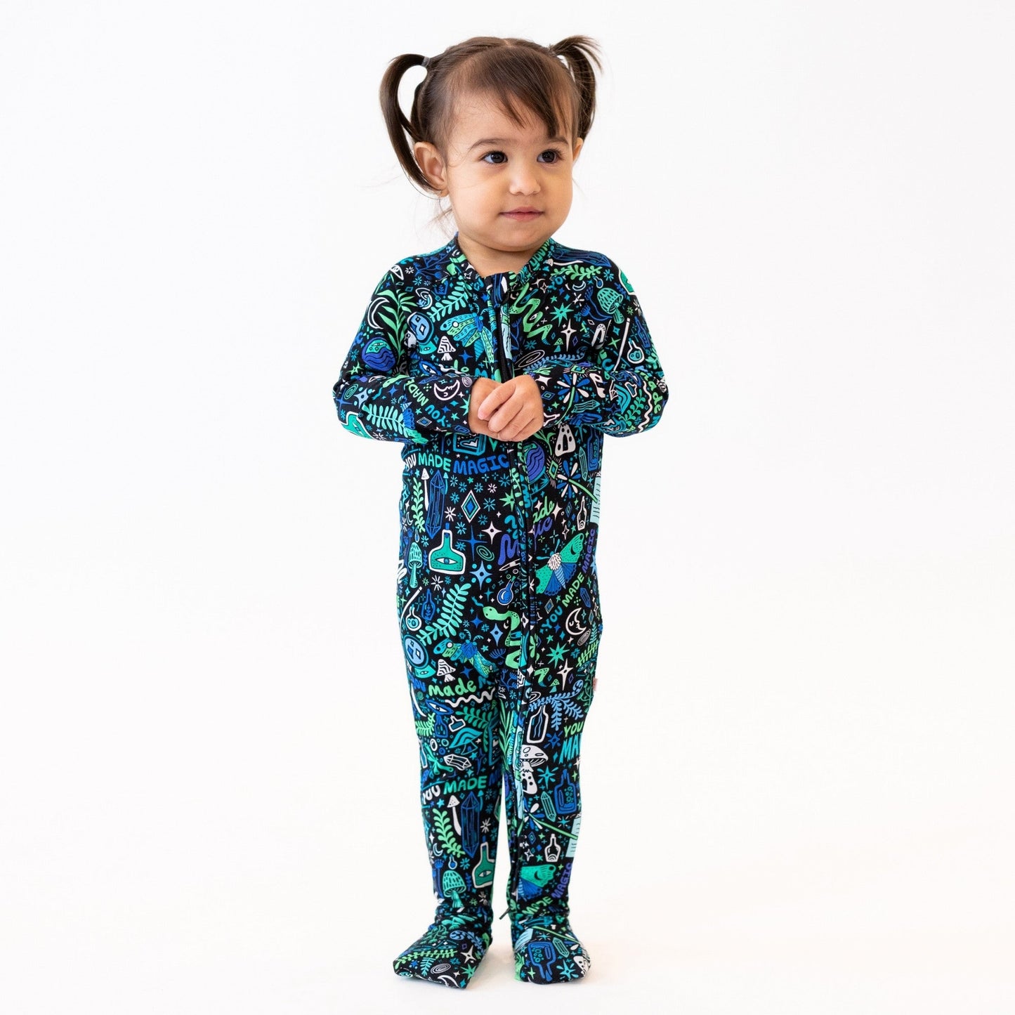 The Second-Skin Convertible Romper | Mystic Mama (Blue)