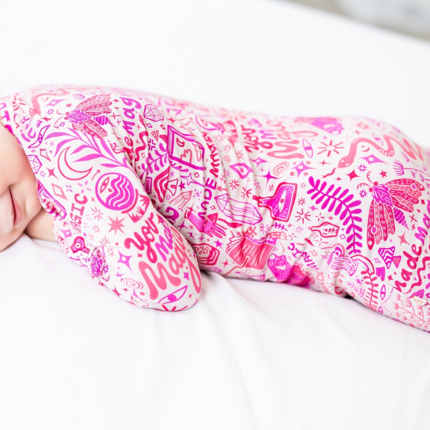 The Second-Skin Convertible Romper | Mystic Mama (Pink)