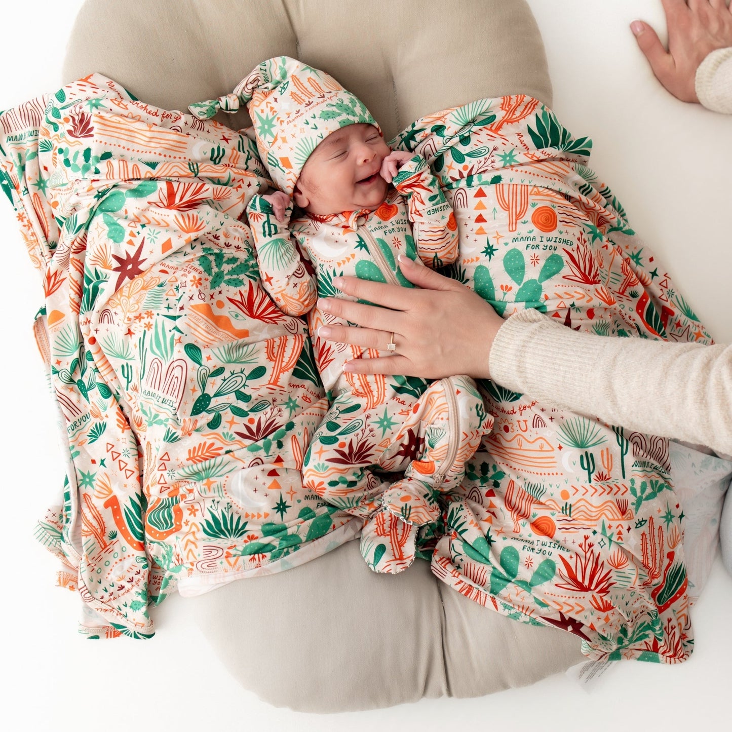 The SoftKnot Cap | Desert Cactus (Beige)