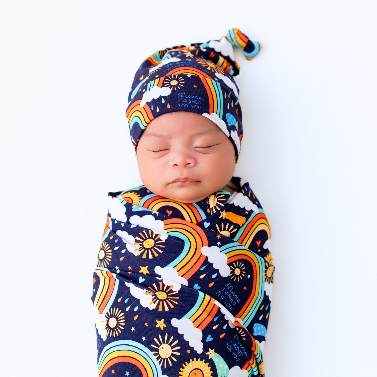 The SoftKnot Cap | Here Comes the Sunshine (Blue)