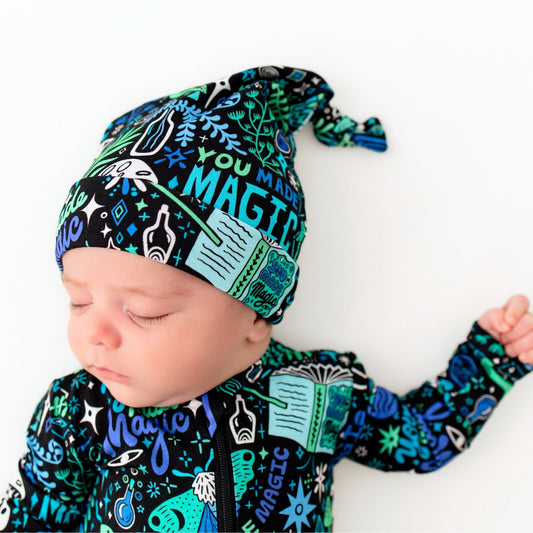 The SoftKnot Cap | Mystic Mama (Blue)