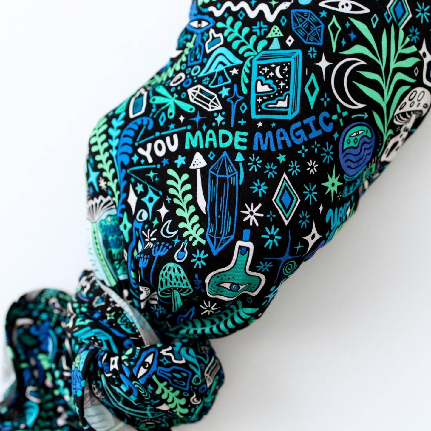 The Forever Swaddle Blanket | Mystic Mama (Blue)