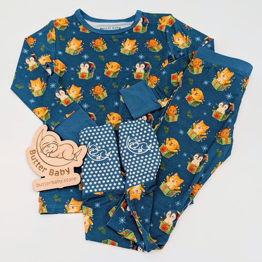 Christmas Critters Long Sleeve 2pc Set
