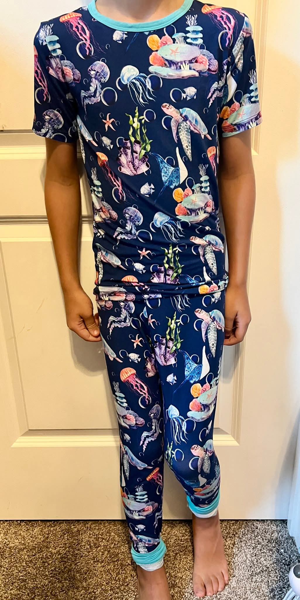 Ocean Commotion Short Sleeve 2pc Set