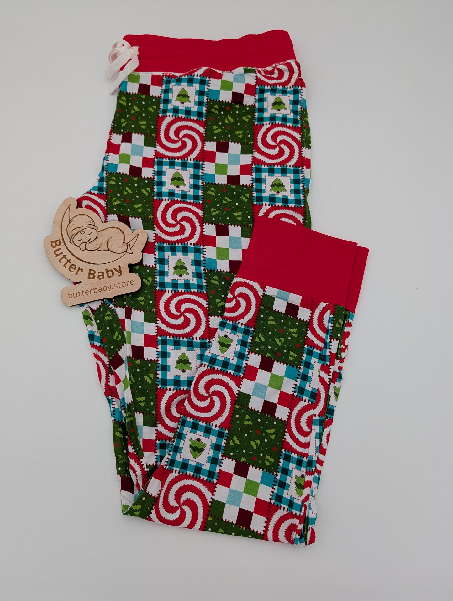 Patchwork Peppermint Women's Joggers