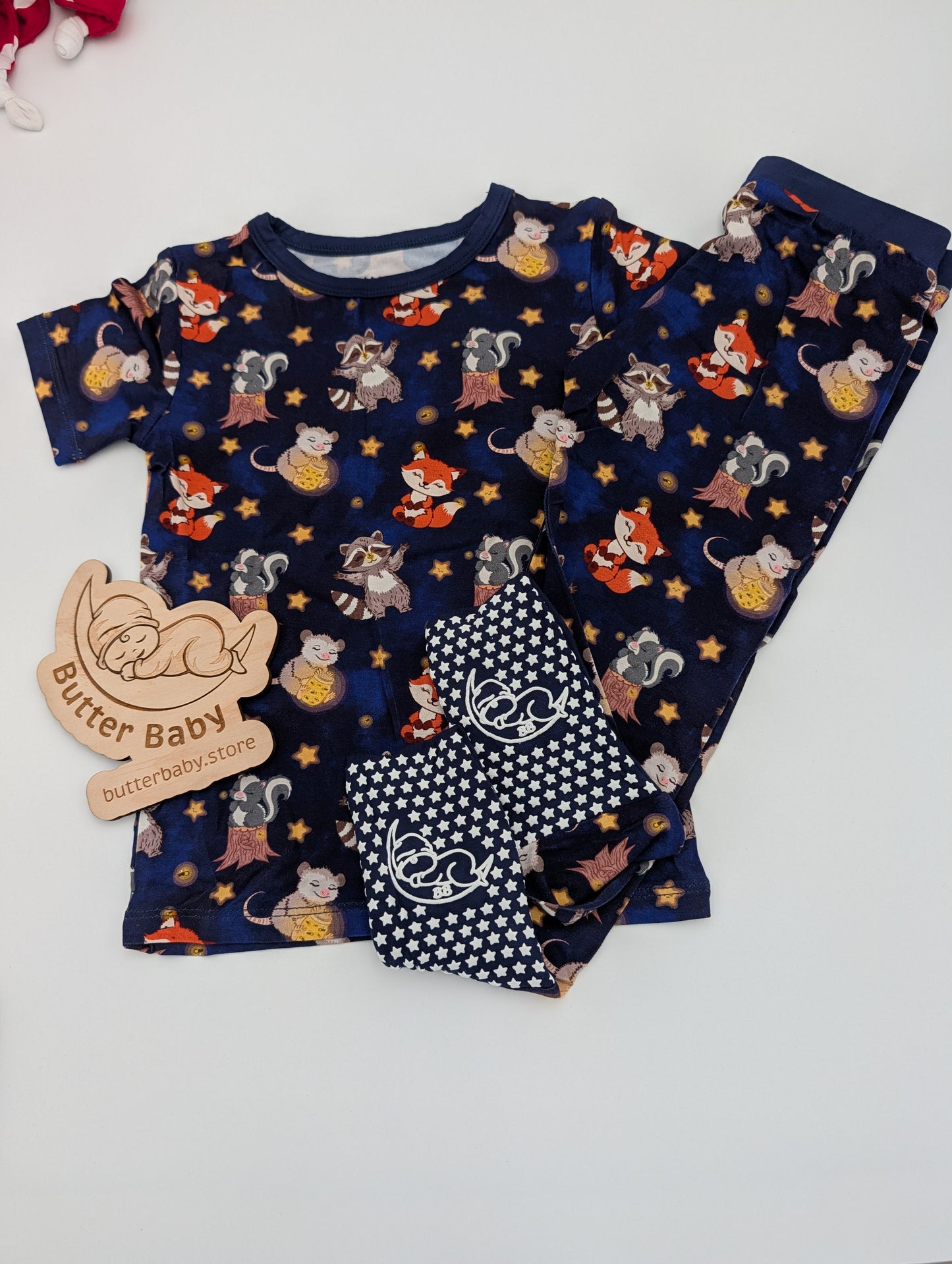 Natures Nightlight short sleeves with pants 2pc Set