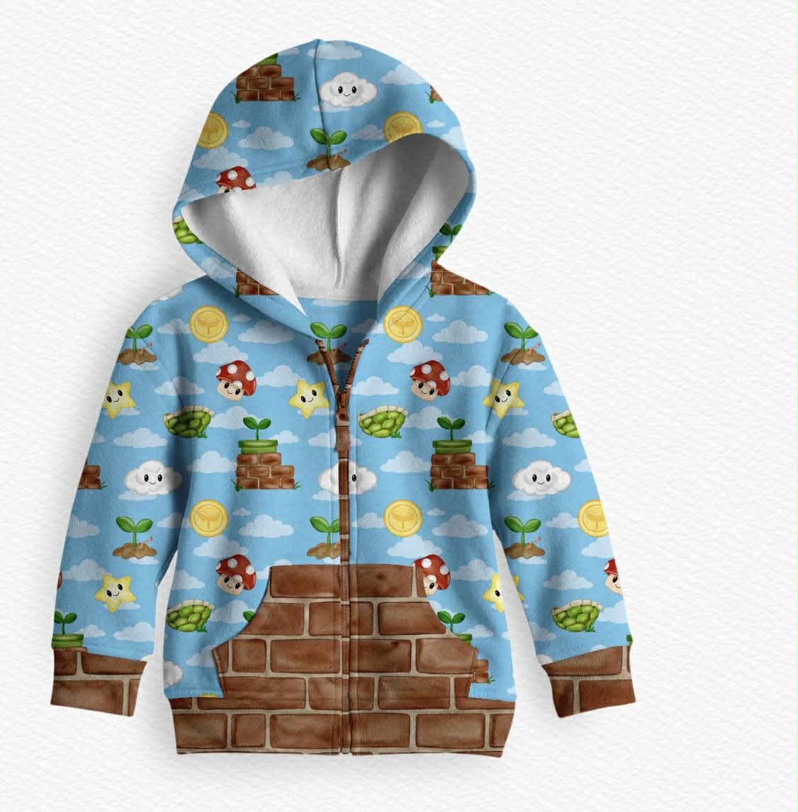 Butter Bros full zip hoodie