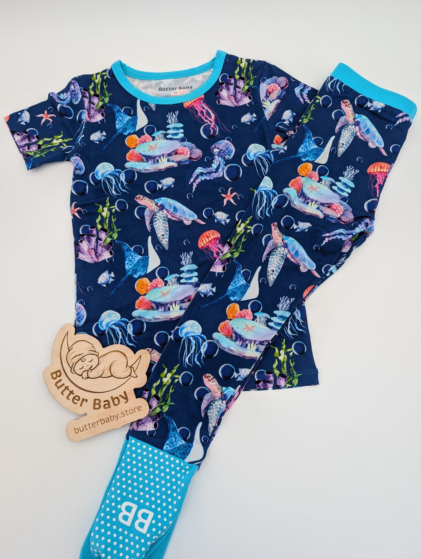 Ocean Commotion Short Sleeve 2pc Set