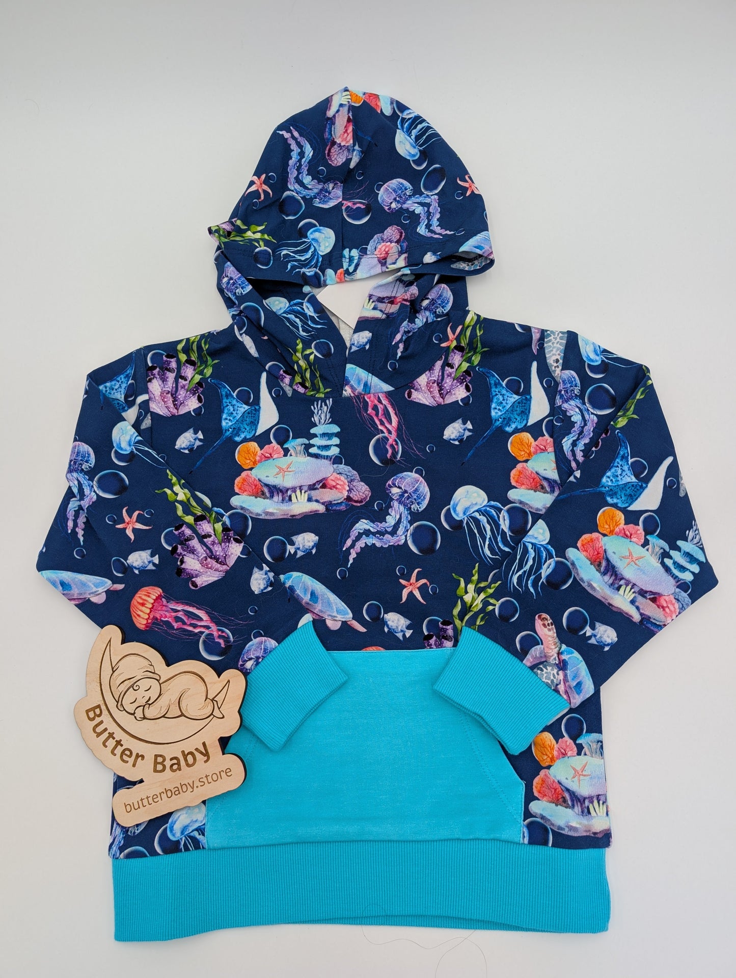 Ocean Commotion Hooded Sweatshirt